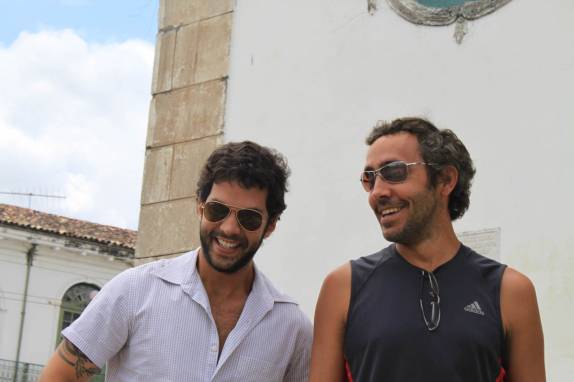 Com o Wilson, em Santo Amaro, no Recôncavo Baiano BA